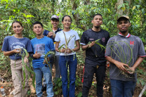 Estudiantes paticipan en la Jornada Ambiental. Estudiantes paticipan en la Jornada Ambiental