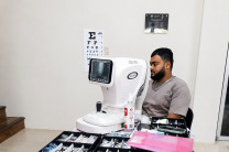 Participación de Optica para examenes de la Vista 