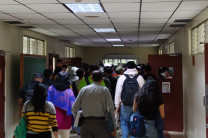 Evacuación.