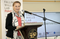 Dra. Katharina Fleckenstein, jefa del servicio alemán de intercambio académico para México, América central y el caribe.