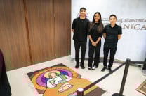 Este es el segundo año que la FIM confecciona las alfombras en época de Semana Santa.