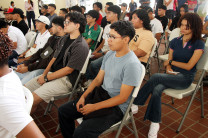 Estuvieron presentes estudiantes.