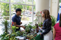Viveros acudieron a esta feria.