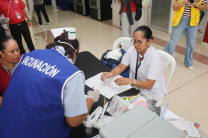 Hubo vacunación también.