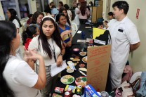 Participación de los estudiantes de la UIP, en la Feria e la Salud.