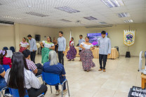 La jornada inició con una presentación de la Agrupación Folklórica del Centro Regional de Veraguas. La jornada inició con una presentación de la Agrupación Folklórica del Centro Regional de Veraguas.
