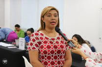 Lcda. Lydia Berrío, jefa del Departamento de Bienestar y Relaciones Laborales. 