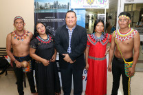 Grata visita de los pueblos originarios, bailes y conferencias.