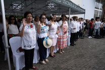 Juramentación a la Bandera. Juramentación a la Bandera.