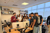 FIE recibe visita académica.