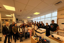FIE recibe visita académica.