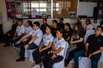 Estudiantes de la FIM.