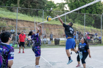 Acciones del partido final.