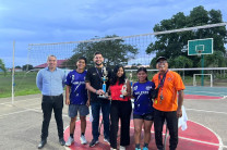 El tercer puesto correspondió al equipo Tiki Taka, de la Facultad de Ingeniería Civil.