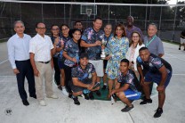 El conjunto Peor es Nada, subcampeón de la Liga de Voleibol.