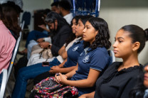 Estudiantes de la UTP asistieron a esta actividad.