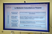 La Mediación Comunitaria en Panamá.