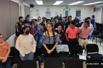 Estudiantes del Centro Regional de Panamá Oeste participan de las sesión informativa.