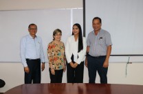 Se contó con la participación de los profesores jurados Ing. Fernando González, Ing. Dallys Carrizo y el profesor asesor Ing. Ricardo Serrano.