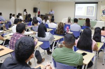 Este Ciclo de Conferencias se realizó de forma presencial en la nueva sala de eventos con la participación autoridades, docentes y estudiantes de UTP Veraguas.