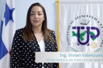Ing. Vivian Valenzuela, Vicerrectora de Vida Universitaria de la UTP. 