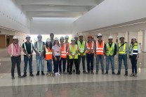 Los estudiantes pudieron visitar los edificios en construcción, las obras ya entregadas.