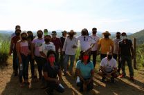 Un grupo numeroso de personas intervinieron en las jornadas de capacitación en Puerto Vidal.