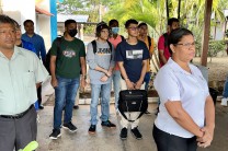 Estudiantes de la UTP, participan del acto protocolar del Centro Regional de Panamà Oeste 