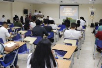 El ciclo de conferencia se realizó, de forma presencial, en el Centro Regional de Veraguas con la participación de autoridades, docentes y más de  90 estudiantes.