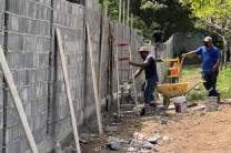 Avances en la contruccion de Cerca perimetral del centro Regional de Panamá Oeste. 