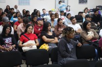 Estudiantes del Centro Regional de Panamá Oeste participan del conversatorio de Propiedad Intelectual.
