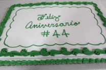 Dulce de 44 aniversario de la FISC Panamá Oeste 