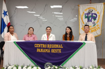 Autoridades del Centro Regional de Panamá Oeste participan de la actividad. 