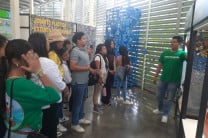 Recorrido de estudiantes del Centro Regional de Panamá Oeste en Casa Wanda 