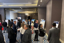Participación de los estudiantes en el Student Poster Competition, donde presentaron sus avances de tesis en la modalidad de póster