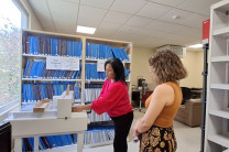 Intercambio de procesos técnicos. Demostración de procesos técnicos en de la biblioteca.