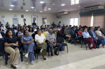 Docentes, estudiantes participan de la Jornada de Sensibilización. 