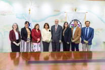 Foto Oficial Tanto el equipo de representantes de la FSU y de la UTP mostraron grandes intereses en un trabajo de cooperación conjunta.