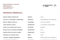 Programa presencial.
