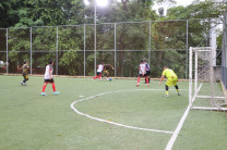 Acciones del partido inaugural.