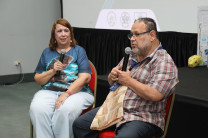 Conversatorio de la obra «Mercedes la pececita ingeniera». Conversatorio de la obra «Mercedes la pececita ingeniera».