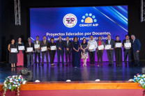 El investigador Dr. Edmanuel Cruz recibió un reconocimiento como responsable de un proyecto financiado mediante convocatoria pública, cuya gestión se realizó bajo el Centro de Estudios Multidisciplinarios en Ciencias, Ingeniería y Tecnología AIP (CEMCIT AIP) y que culminó en el periodo 2024-2025. El investigador Dr. Edmanuel Cruz recibió un reconocimiento como responsable de un proyecto financiado mediante convocatoria pública, cuya gestión se realizó bajo el Centro de Estudios Multidisciplinarios en Ciencias, Ingeniería y Tecnología AIP (CEMCIT AIP) y que culminó en el periodo 2024-2025.