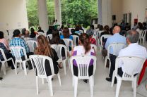 En la misa participaron docentes, estudiantes y administrativos.