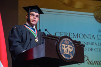 El estudiante Diego Alejandro Tuñon Aguilar, de la FISC.