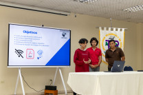 En esta edición, la UTP Veraguas estuvo representada por cinco equipos, quienes trabajaron en el diseño de herramientas digitales basadas en inteligencia artificial, aplicaciones interactivas y recursos innovadores para mejorar los procesos de enseñanza y aprendizaje. En esta edición, la UTP Veraguas estuvo representada por cinco equipos, quienes trabajaron en el diseño de herramientas digitales basadas en inteligencia artificial, aplicaciones interactivas y recursos innovadores para mejorar los procesos de enseñanza y aprendizaje.