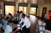 Personal del Ministerio de Salud apoyó la jornada.