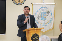 Luis González, presidente de IEEE CAS UTP, destacó la solidez y el crecimiento de la organización en el país.