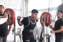 Adriel Adames, de la Licenciatura en Ingeniería Electromecánica, debutó en la categoría -83 kg Jr.