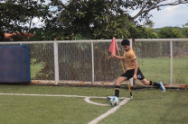 Disputaron tres partidos en el Complejo Deportivo Rafael Rodríguez de Atalaya. Créditos: José Leonel González.