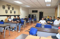 Ceremonia de entrega oficial de los uniformes de cara a la Liga Distrital de Fútbol de Atalaya 2025. Créditos: José Leonel González.